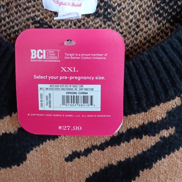 Ingrid and Isabel  Sweater Size Various NWT  Maternity - Picture 4 of 4